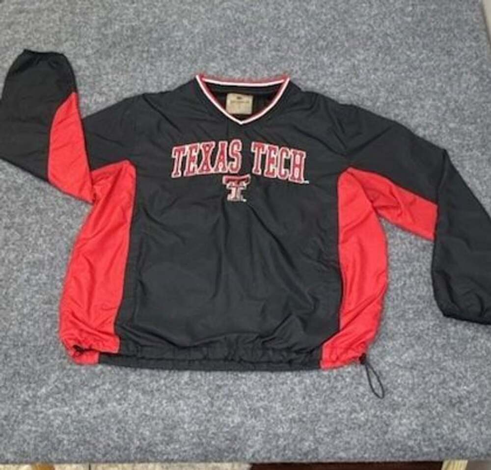 Texas Tech Large Windbreaker Pullover